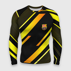 Рашгард мужской ФК Барселона эмблема, цвет: 3D-принт