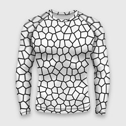 Рашгард мужской Мозаика белый, цвет: 3D-принт