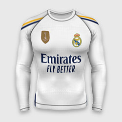 Рашгард мужской Лука Модрич Реал Мадрид форма 2324 домашняя, цвет: 3D-принт