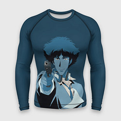 Мужской рашгард Spike Spiegel blue