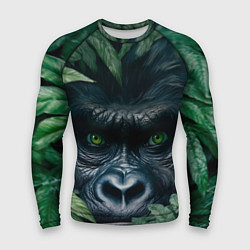Рашгард мужской Крупная морда гориллы, цвет: 3D-принт