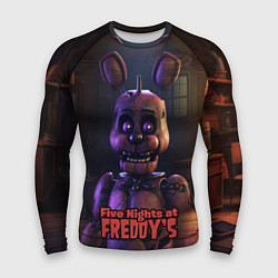 Рашгард мужской Five Nights at Freddys Bonnie, цвет: 3D-принт