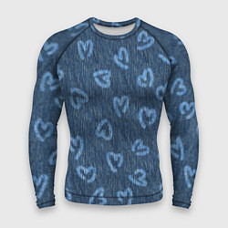 Мужской рашгард Hearts on denim