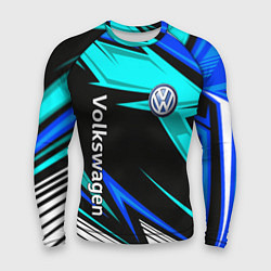 Рашгард мужской Фольцваген - sport uniform, цвет: 3D-принт