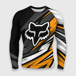 Мужской рашгард Fox motocross racing - orange