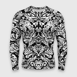 Рашгард мужской Floral pattern - irezumi - neural network, цвет: 3D-принт