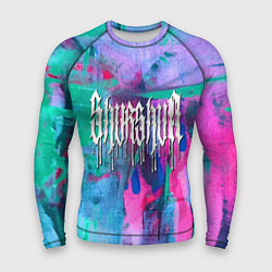 Рашгард мужской Shurshun - tie-dye, цвет: 3D-принт