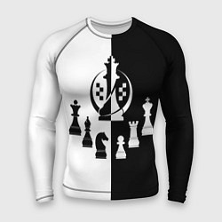 Рашгард мужской Шахматист гроссмейстер, цвет: 3D-принт