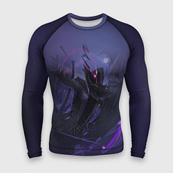 Рашгард мужской Восхождение в тени - слизь, цвет: 3D-принт
