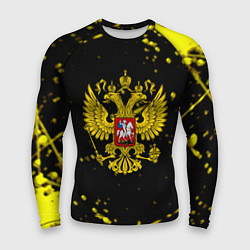 Рашгард мужской Россия империя герб рф, цвет: 3D-принт