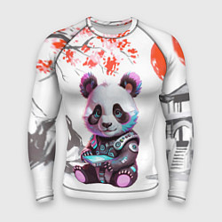Рашгард мужской Funny panda - China, цвет: 3D-принт