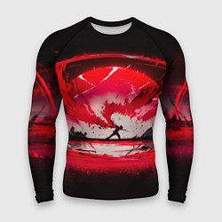 Рашгард мужской Танец в последних лучах солнца, цвет: 3D-принт