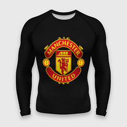 Рашгард мужской Manchester United fc club, цвет: 3D-принт