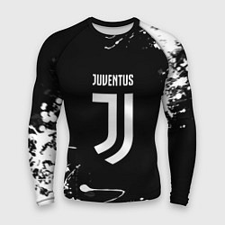 Рашгард мужской Juventus краски белые, цвет: 3D-принт