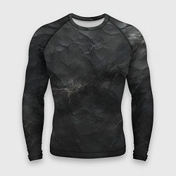 Рашгард мужской Светлая молния на черном, цвет: 3D-принт