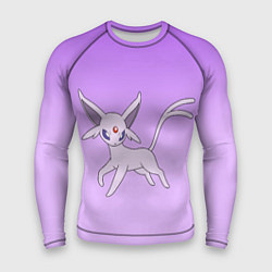 Рашгард мужской Espeon Pokemon - розовая кошка покемон, цвет: 3D-принт