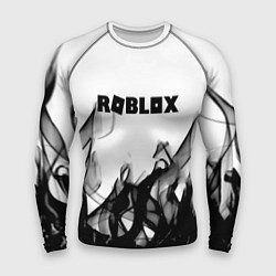 Рашгард мужской Roblox flame текстура, цвет: 3D-принт