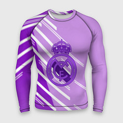 Рашгард мужской Real Madrid текстура фк, цвет: 3D-принт