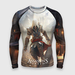 Мужской рашгард Assassins creed старинный город