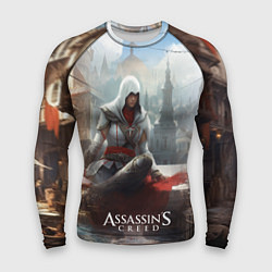 Мужской рашгард Assassins creed poster game