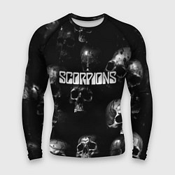 Мужской рашгард Scorpions logo rock group