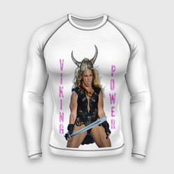 Рашгард мужской Viking Power Beyonce, цвет: 3D-принт