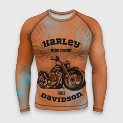 Мужской рашгард Harley Davidson - Moto