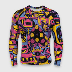 Рашгард мужской О Париж, цвет: 3D-принт