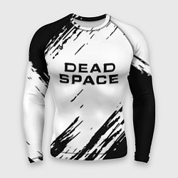 Мужской рашгард Dead space чёрные краски