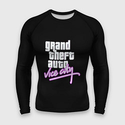 Мужской рашгард GTA vice city logo