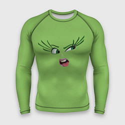 Мужской рашгард Эмоция брезгливости - лицо крупное