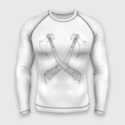 Рашгард мужской Топоры, цвет: 3D-принт