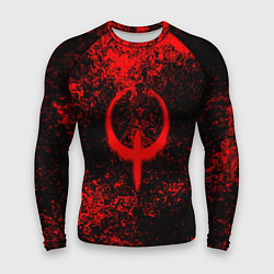 Мужской рашгард Quake кровь