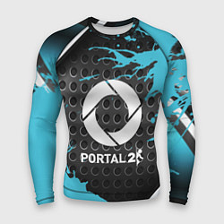 Мужской рашгард Portal game краски