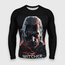 Рашгард мужской The Witcher dark style, цвет: 3D-принт