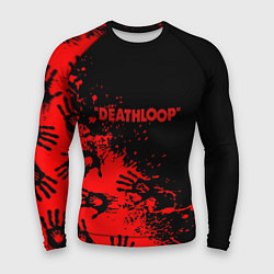 Мужской рашгард Deathloop руки краска