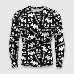 Рашгард мужской Marshmello pattern music, цвет: 3D-принт