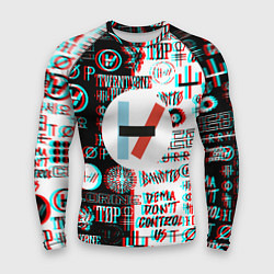 Мужской рашгард Twenty one pilots glitch pattern