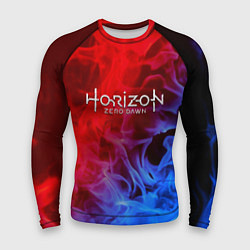 Мужской рашгард Horizon zero dawn fire gradient