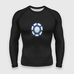 Рашгард мужской Железный Человек - Дуговой реактор, цвет: 3D-принт