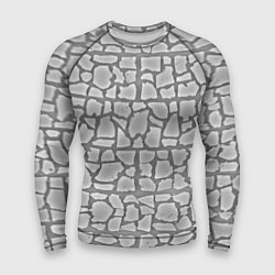 Рашгард мужской Штукатурка, цвет: 3D-принт