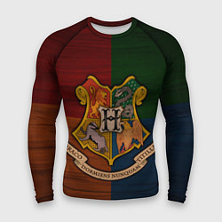 Рашгард мужской Hogwarts emblem, цвет: 3D-принт