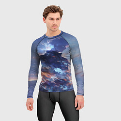 Рашгард мужской Аниме - магическая битва, цвет: 3D-принт — фото 2