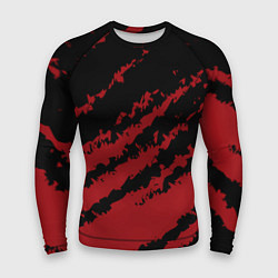 Рашгард мужской The color is red and black, цвет: 3D-принт