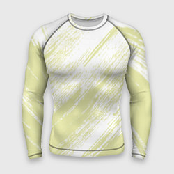 Мужской рашгард The color is white and yellow