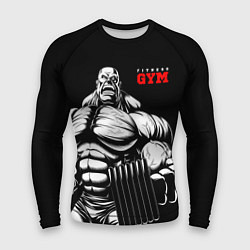 Рашгард мужской Fitness GYM - jock, цвет: 3D-принт