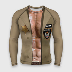 Мужской рашгард Костюм полицейского шерифа из GTA