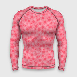 Рашгард мужской Красные коралловые пузыри, цвет: 3D-принт
