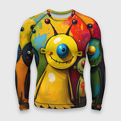 Рашгард мужской Арт с человечками, цвет: 3D-принт
