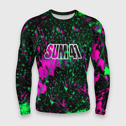 Мужской рашгард Sum 41 неоновые краски